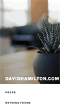 Mobile Screenshot of davidhamilton.com