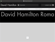 Tablet Screenshot of davidhamilton.it